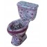 Elongated Comfort Height Toilet Vallarta Caliente Purple 